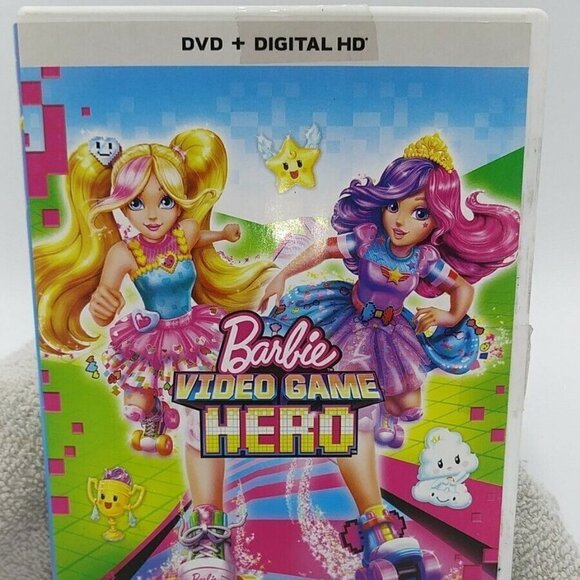 Mattel Barbie Video Game Hero DVD 2017 You Can Be Anything - Picture 2 of 10